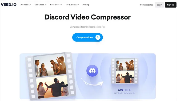 Online Discord Video Compressor - Veed.io