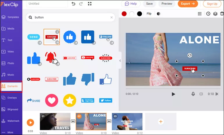Add CTA Overlay to Video - Add Overlay