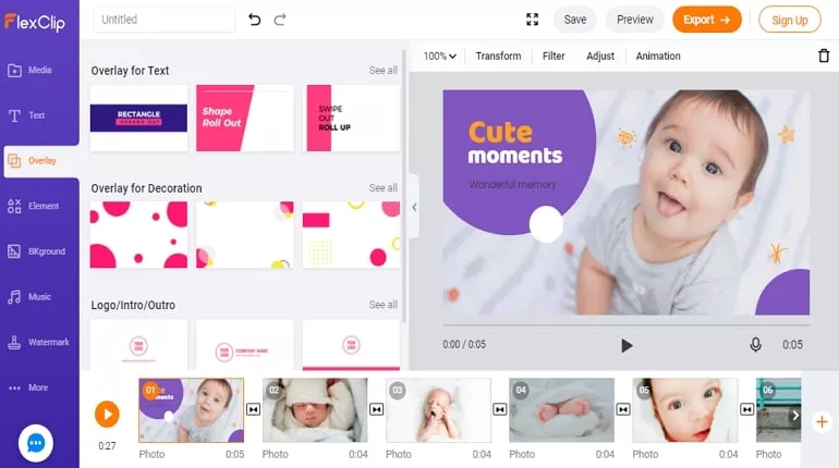 Best Video Editor for Kids - FlexClip