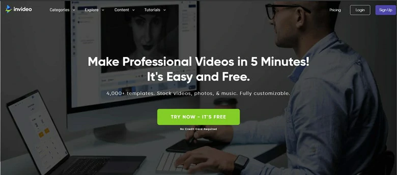 Best Free Video Editors for Laptop Online - InVideo