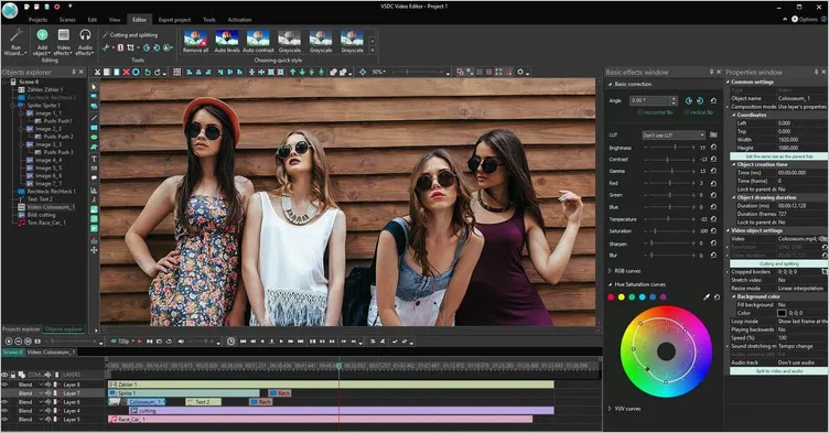 Best Video Editing Software for Low-end PCs - VSDC