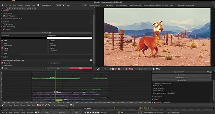 Free Video Editor for Mac - Blender