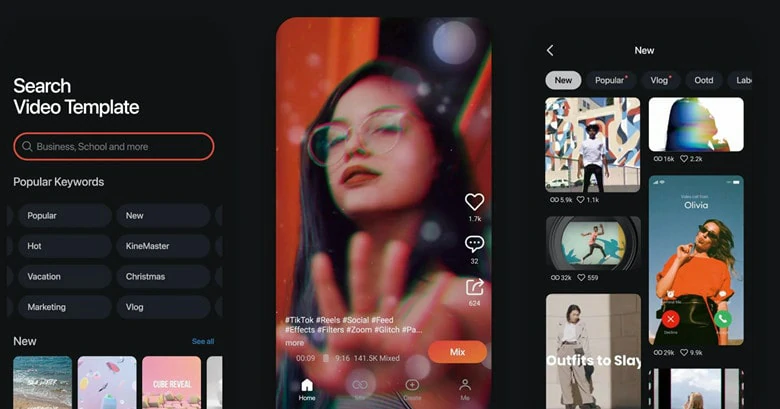 Video Editor with Template for Mobile - KineMaster