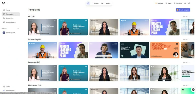 Video Editor with Template Online - Veed
