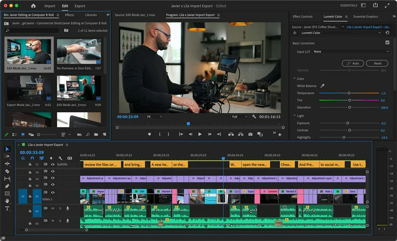 The Most Professional Video Transition App - Premiere Pro