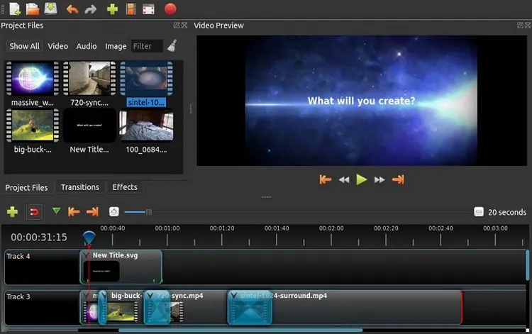 Video Editing Software for Chromebook - Openshot