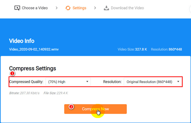 How to Change Video Size Format: Step 2