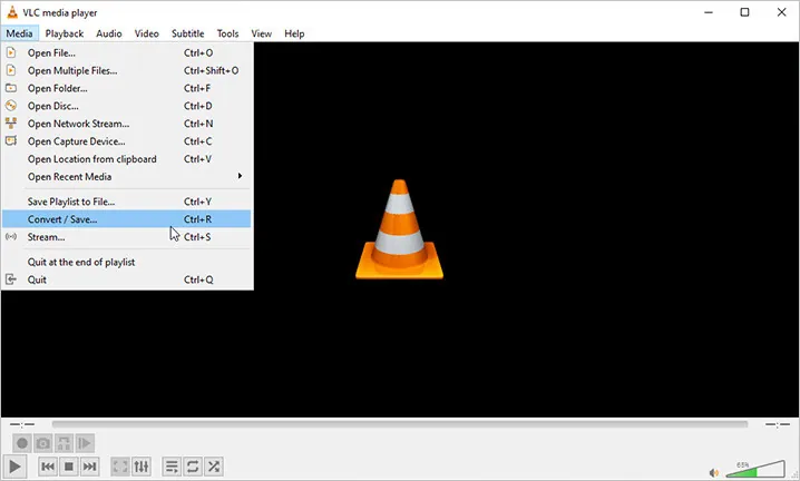 Change Video Frame Rate with VLC - Convert/Save