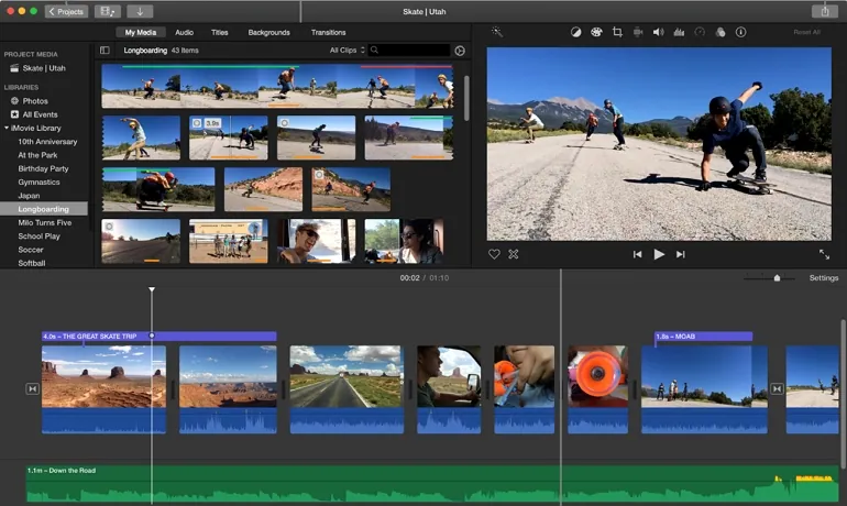 Video Montage Maker - iMovie