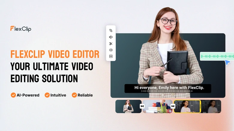 AI Powered Video Presentation Maker FlexClip