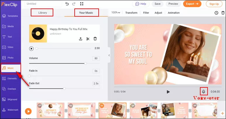 Set the Tone of the Presentation Video with Music