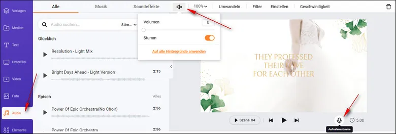 Enhance Video by Removing Background Noise