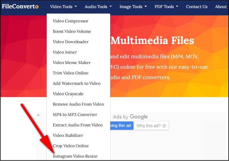 Online Video Resizer for Instagram - Fileconverto