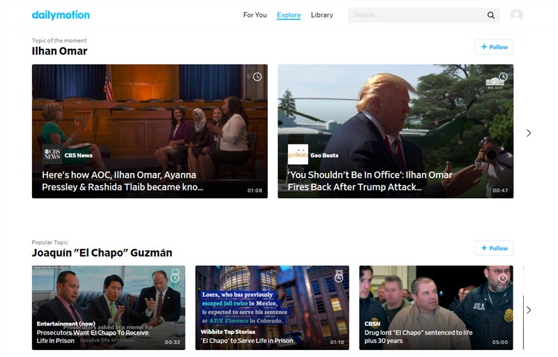 Dailymotion Website Overview