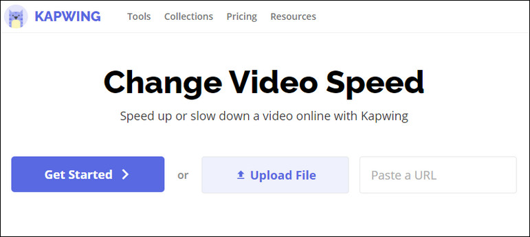 Online Video Speed Changer - Kapwing