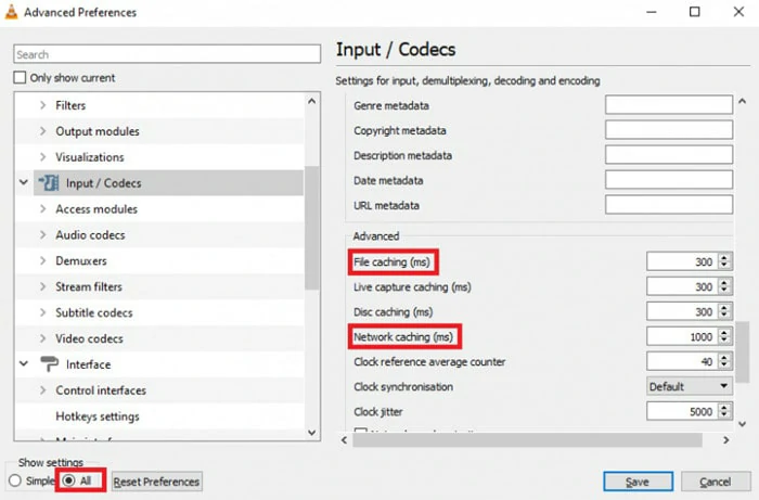 Move to Input/Output Panel