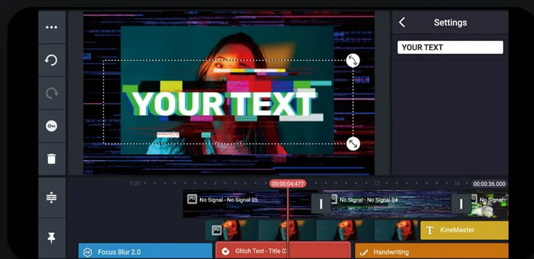 A Popular Video Text Adder on Android - KineMaster