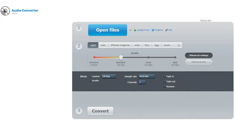 Convert Video to WAV with Online Audio Converter