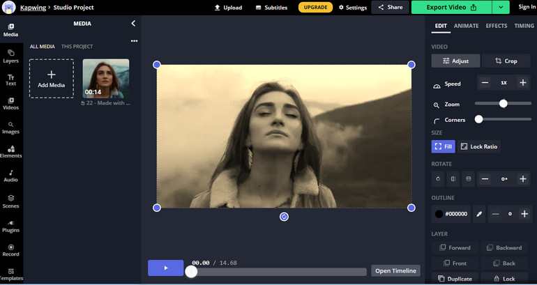 Online Vintage Video Editor - Kapwing