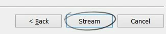 Stream the Screen Recording