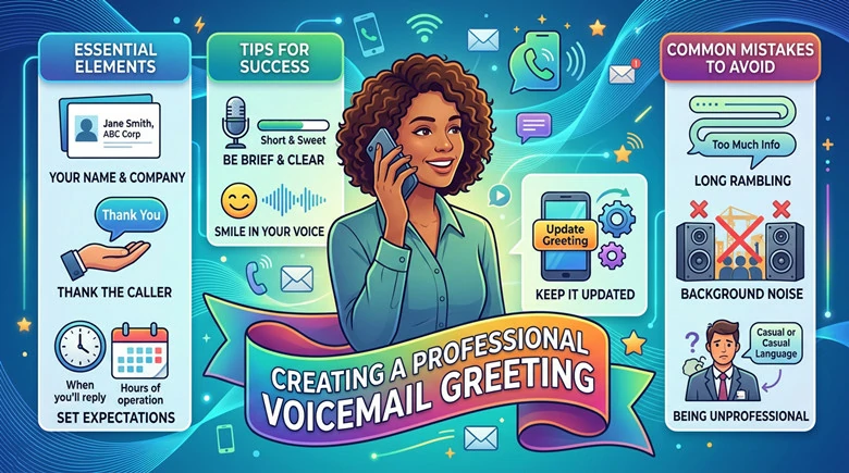 How to Create a Professional Voicemail Greeting Message