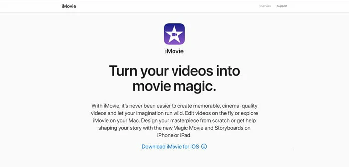 Voiceover Recording Software for Mac - iMovie