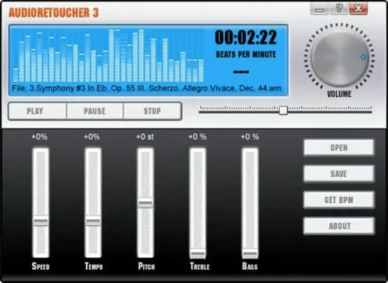 Volume Booster for Windows - Audio Retoucher