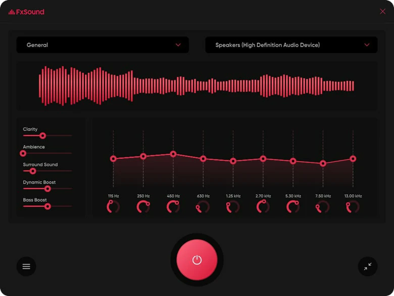 Volume Booster for Windows - FxSound