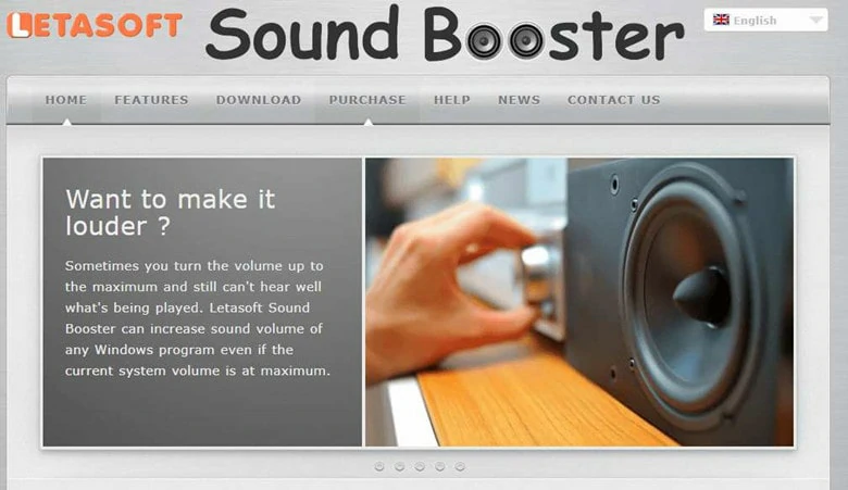 Volume Booster for Windows - Letasoft Sound Booster