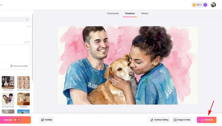 Download Photo- FlexClip