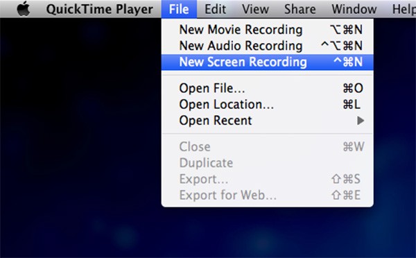 Best Free Webcam Recording Software - QuickTime Player