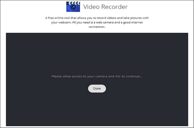 Best Free Online Webcam Recorder - Webcamera.io