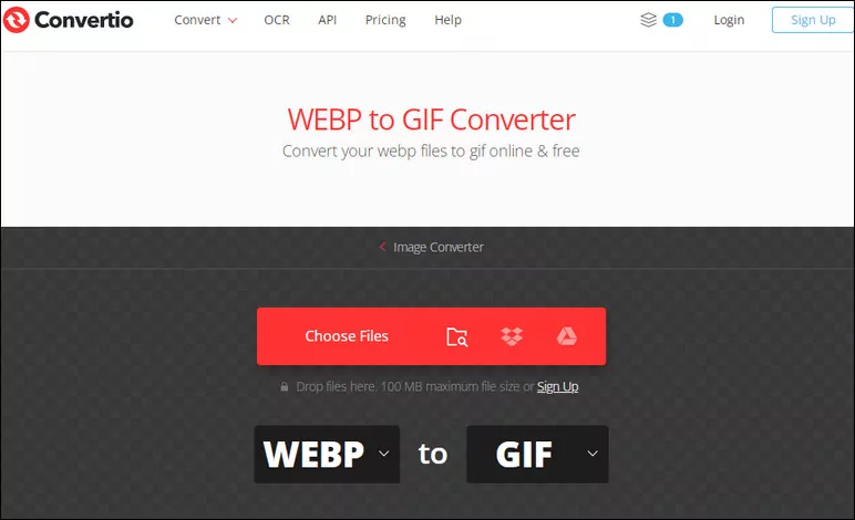 Convert Your WebP File to a GIF for Free