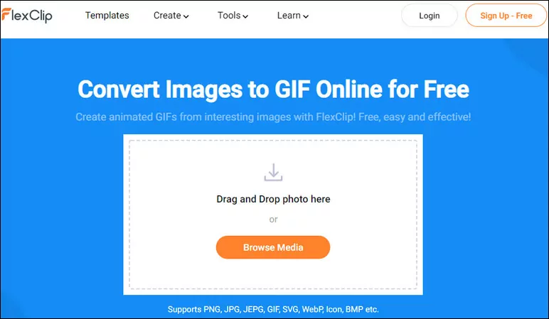 Imagem para GIF, Converta imagens para GIFs online