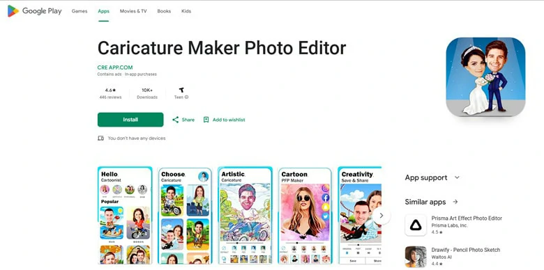 The Best Caricature Maker App - Caricature Maker Photo Editor