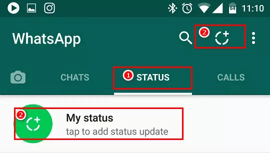Create a Status