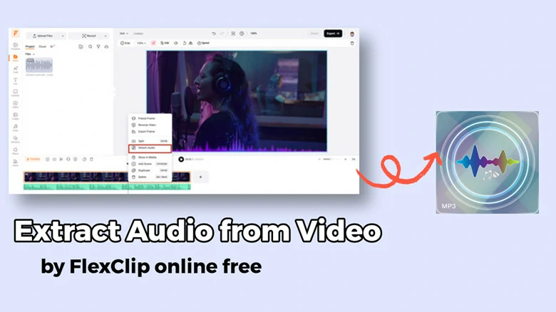 Extract recorded white noise sounds from videos for making white noise videos