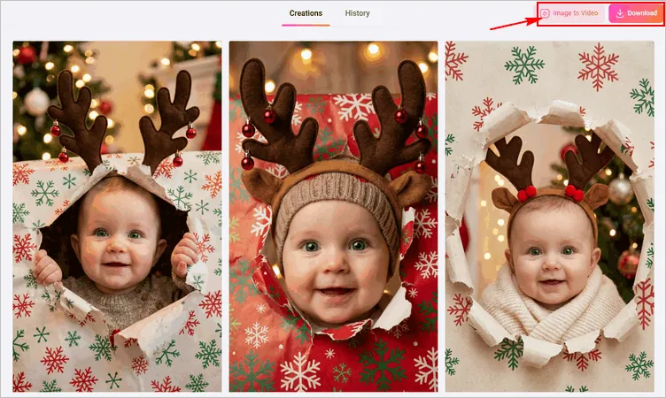 Create Wrapping Paper Photo with AI Image Generator - Generate