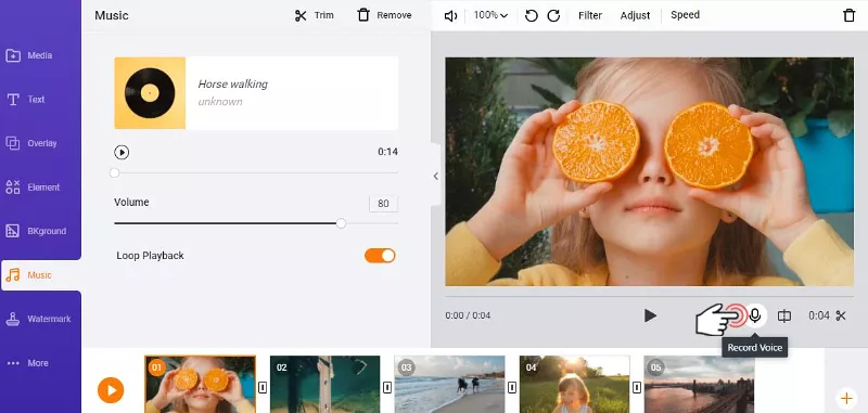 Enjoy the voice-over feature for YouTube videos
