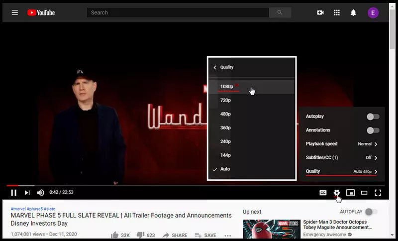 Enhance video quality in FlexClip video editor.
