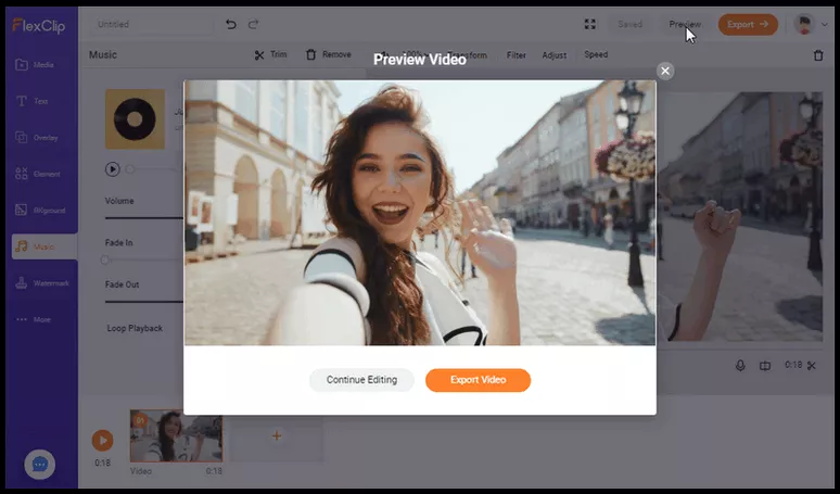 Preview & download your new YouTube video.