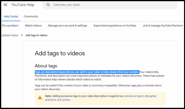 Tags for youtube videos to get more discount views