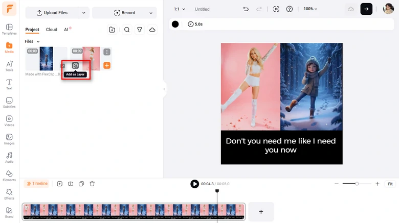 Create Video Collage