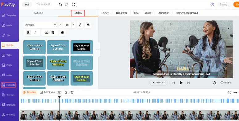 Automatically Add Subtitles to Your Zoom Videos with FlexClip