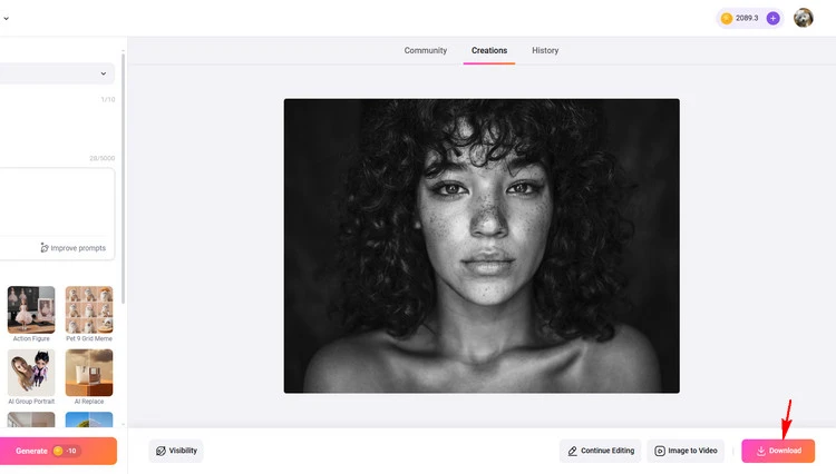 Download Photo- FlexClip