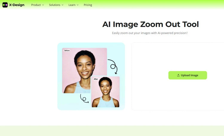 Online Zoom Out Photo Editor - X-Design