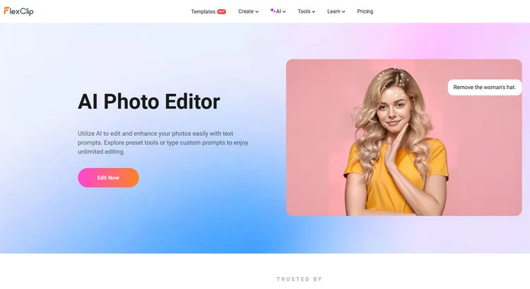 AI Photo Editor - FlexClip