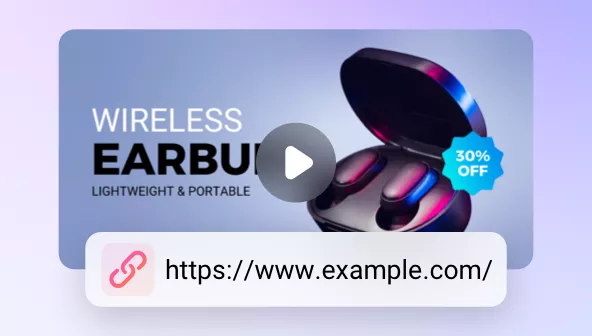 Product URL to Video