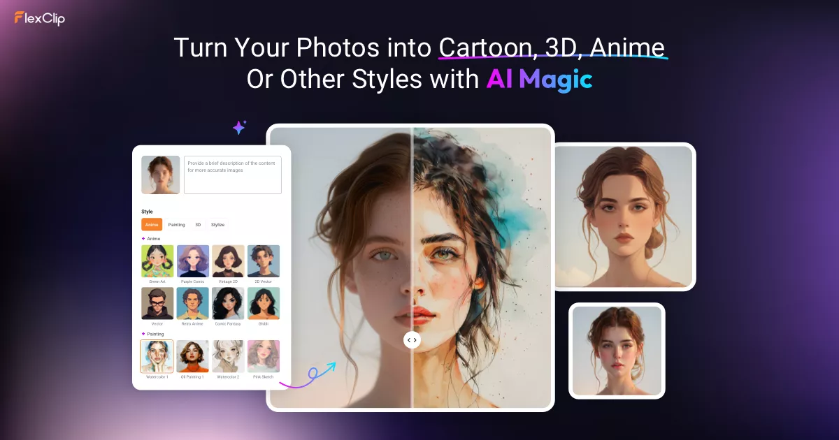 Image to Image AI Generator - FlexClip