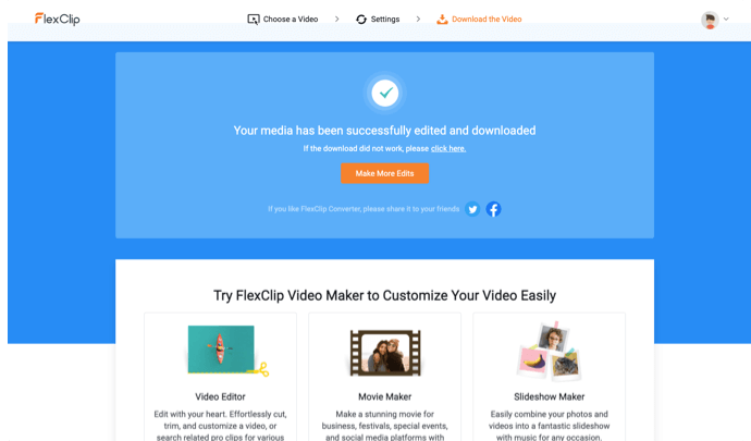 Online Video Converter Quick Actions